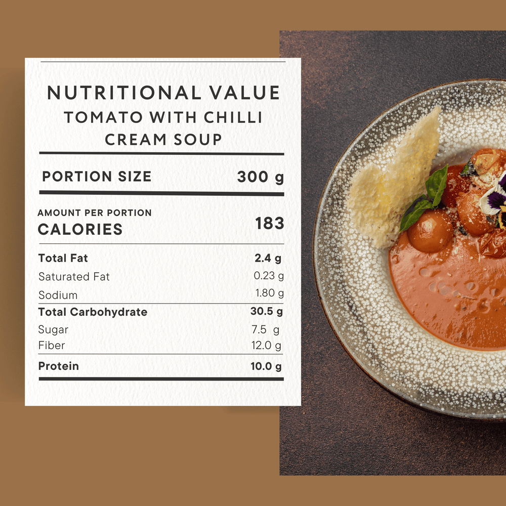 Tasting box of soups in a cup