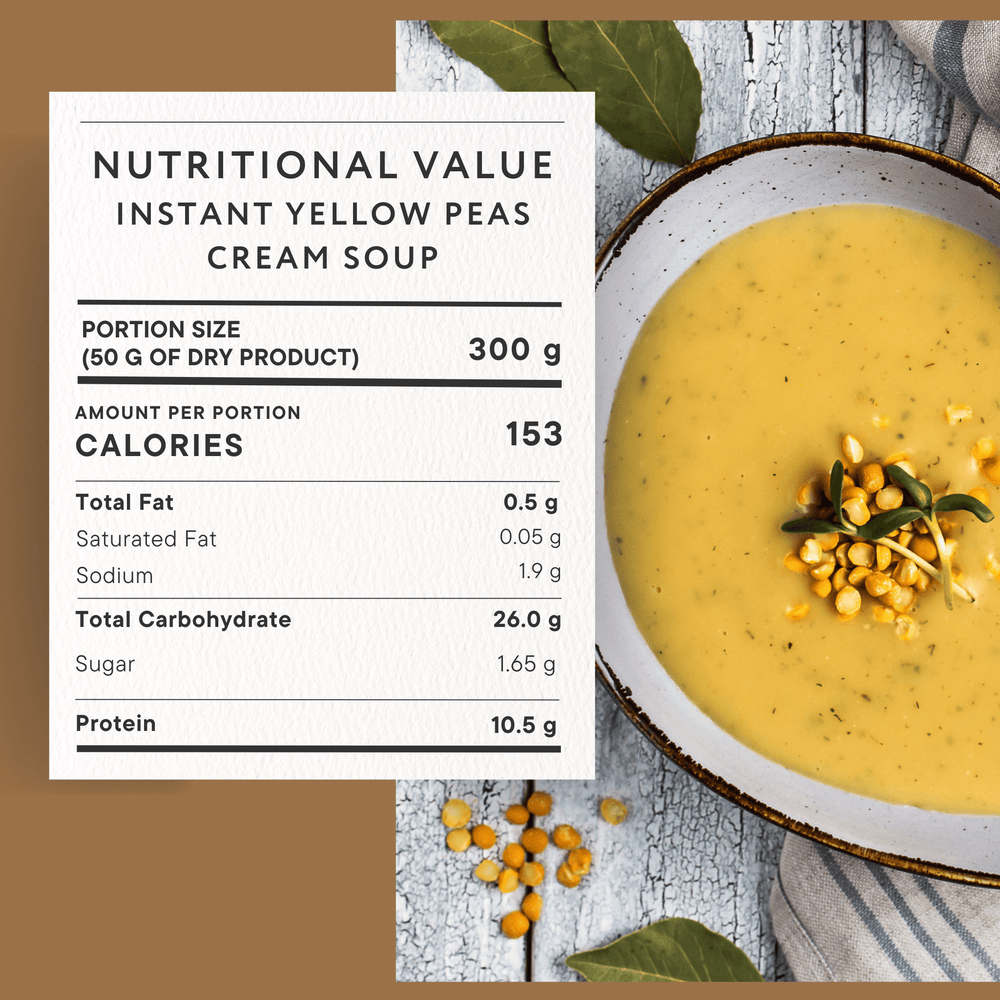Tasting box of soups in a cup
