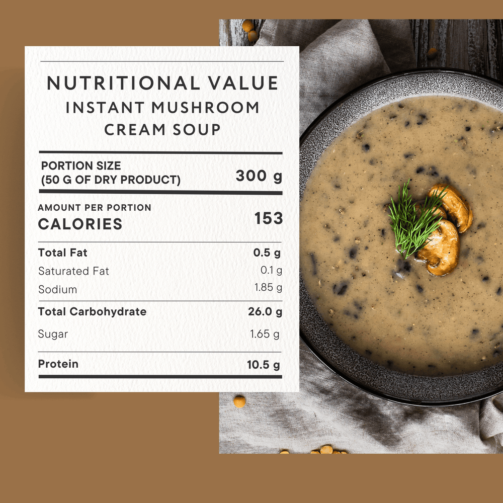 Tasting box of soups in a cup